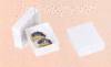 White Cotton Filled Gift Box 2" x 1 1/2" x 5/8"