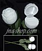 White Rose Shaped Ring Box