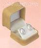 Mega Series Earrings Box in Black, Blue or Mustard 2" x 2"