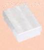 Silver Cotton Filled Gift Box 3" x 2 1/2" x 1"