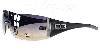 Plastic Sunglasses DG Eyewear Black Smoke
